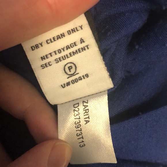 DVF Zarita Diane von Furstenberg Blue Mini dress - Picture 16 of 16